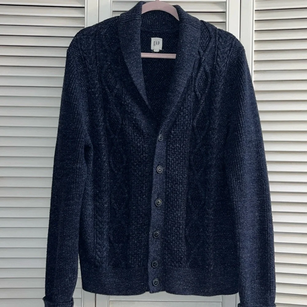 Gap Cable Knit Grandpa Cardigan - Picture 10 of 10